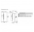 Frigorfico Americano BALAY 3FAE494XE Inox 1.78m