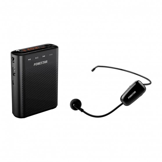 Amplificador Porttil FONESTAR ALTA-VOZ-W30 Black