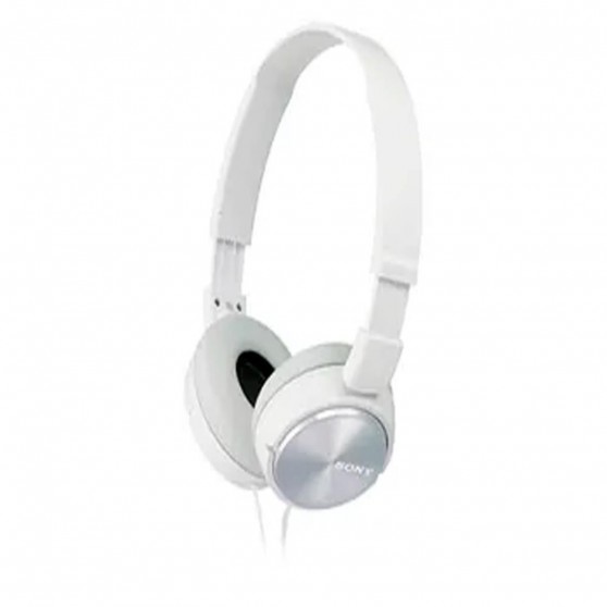 Auricular Diadema SONY MDR-ZX310AP White Cable