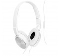 Auricular Diadema SONY MDR-ZX310AP White Cable