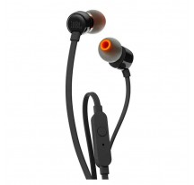 Auriculares JBL T110 Black Cable
