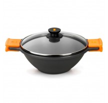 Cacerola Wok BRA EFFICIENT 24cm Cncava