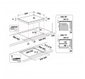 Placa Induccin WHIRLPOOL WF S9860 CPNE 3f Flex