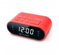 Radio Despertador MUSE M-10 Rojo