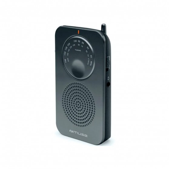 Radio Bolsillo MUSE M-01 RS Negro