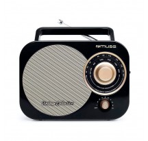 Radio Porttil MUSE M-055 RB Negro