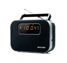 Radio Porttil MUSE M-081 R Negro