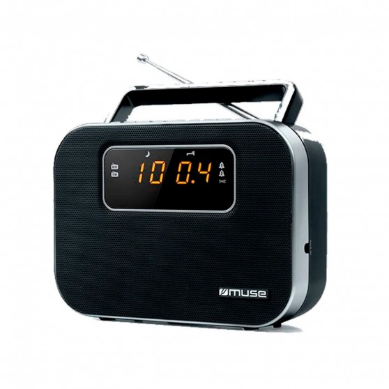 Radio Porttil MUSE M-081 R Negro