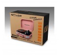 Giradiscos MUSE MT-201 BTG Rosa Pastel USB