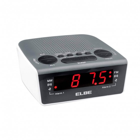 Radio Despertador ELBE CR-932 Negro