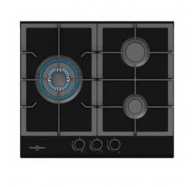 Placa Gas VITROKITCHEN CG630NN Cristal Nat Negr 3f