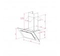 Campana TEKA DVT PRO 78780 TCS 70cm Cristal Blanco