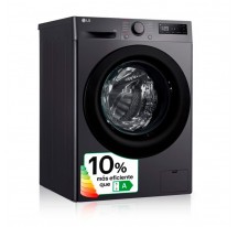 Lavadora LG F4WR5009A6M 9Kg Vapor AI 1400 A Grafit