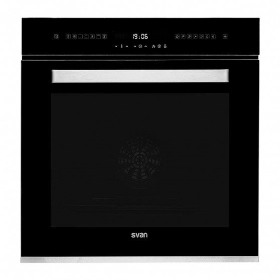 Horno SVAN SVH385X Cristal Negro 10p 78L