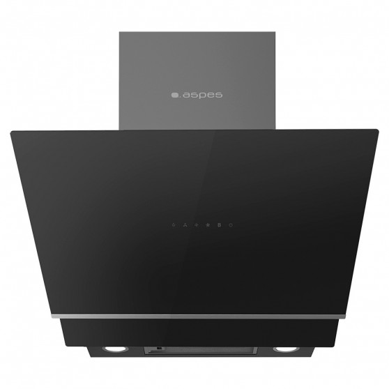 Campana ASPES ACPD600A3IN 60cm Cristal Negro