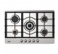 Placa Gas SVAN SGW57500X 5f 75cm Inox Wok