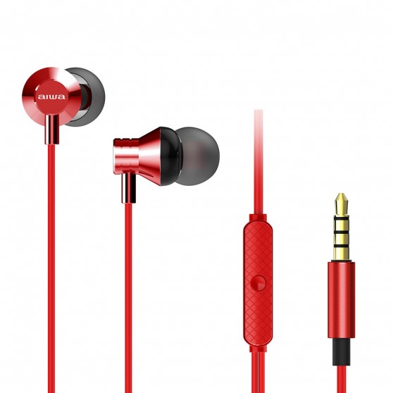 Auricular Interno Aiwa ESTM-50RD Rojo