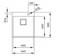Fregadero TEKA Forlinea RS15 4040 Inox 115000020