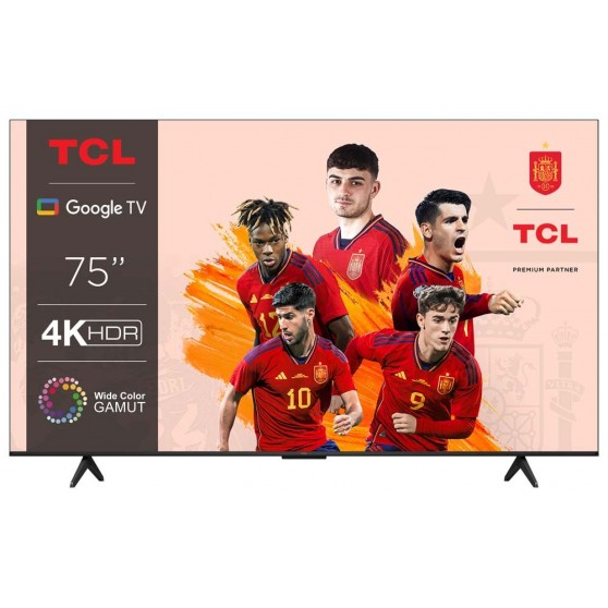 TV LED TCL 75P755 4K HDR10 Google TV Dolby Atmos