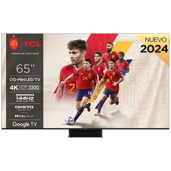 TV MiniLed TCL 65C855 4K QLED + Google TV Onkyo