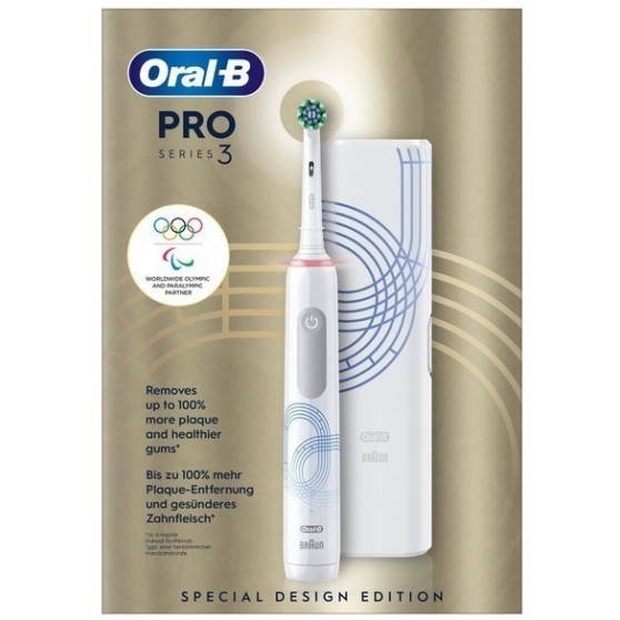 Cepillo Dental ORAL-B Pro 3 Juegos Olmpicos con Estuche
