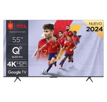 TV QLED TCL 55C655 4K HDR10+ Google TV Dolby Atmos