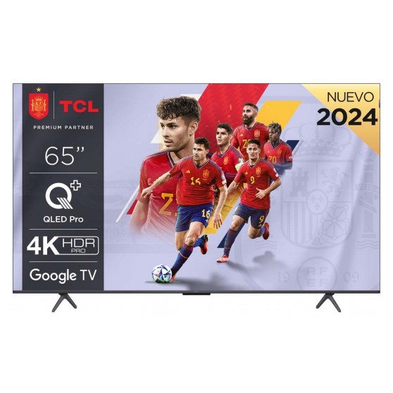 TV QLED TCL 65C655 4K HDR10+ Google TV Dolby Atmos