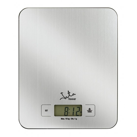 Bscula Cocina JATA 719 Temporizador Inox