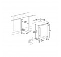 Vinoteca Integrable CATA VI 59082 BK 60cm
