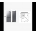 Combi SAMSUNG RB53DG703CS9EF Inox C 2.03m 0.75m AI