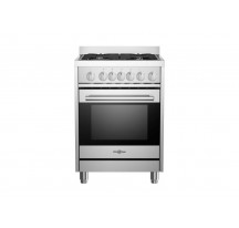 Cocina Gas VITROKITCHEN ST6060IB Butano Inox 4 fuegos
