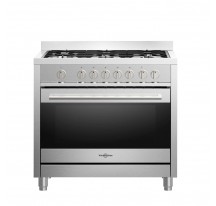 Cocina Gas VITROKITCHEN ST9060IB Butano Inox 5 fuegos 90cm