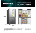 Frigorfico Multidoor HISENSE RQ5P470SEIE Inox