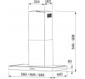 Campana MEPAMSA Silueta XLA 70 Inox