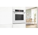 Horno BOSCH HBG7341W1 Cristal Blanco Home Connect