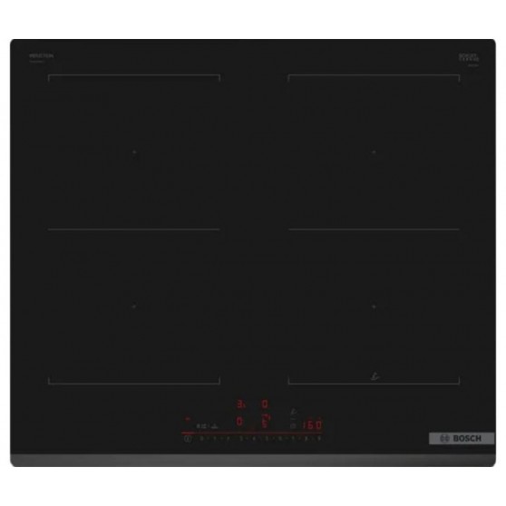 Placa Induccin BOSCH PVQ631HC1E 4 zonas Bisel 60 cm