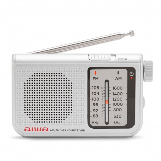 Radio Porttil Bolsillo AIWA RS-55 SL Blanca