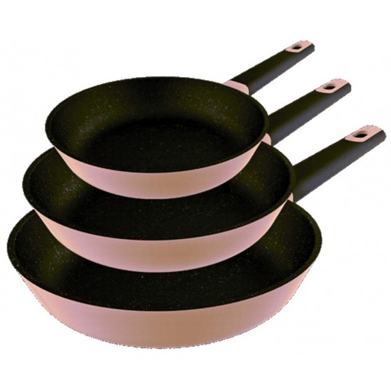 Set de Sartenes CECOTEC Polka Experience 18-22-26 Bucket Set Gravity