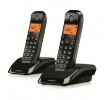 Telfonos Inalmbricos MOTOROLA S1202 Duo Negro