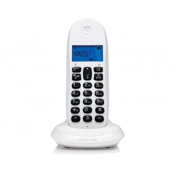 Telfono Inalmbrico MOTOROLA C1001CB+ Blanco