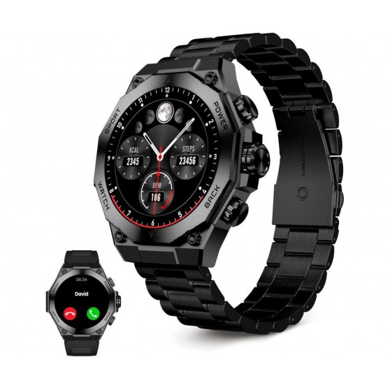 Smartwatch 1.43" KSIX Titanium Black