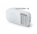 Radio Porttil MUSE M-025 RW Blanco