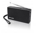 Radio Porttil MUSE M-030 R Negro