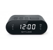 Radio Despertador MUSE M-10 CR Negro
