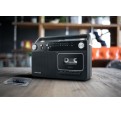 Radio Cassette Porttil MUSE M152R Negro