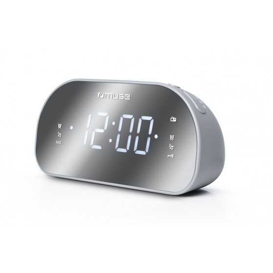 Radio Despertador MUSE M-170 CMR White