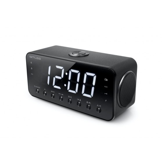 Radio Despertador MUSE M-192 CR Black