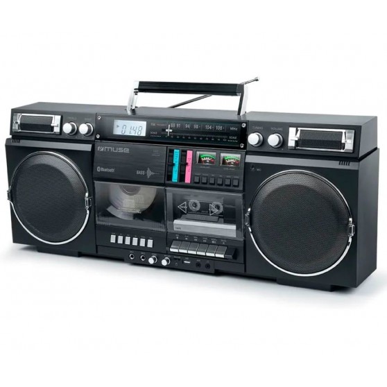 Radio CD y K7 Porttil MUSE M-380 GB Black