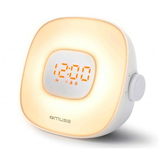 Radio Despertador MUSE ML-198 CR White