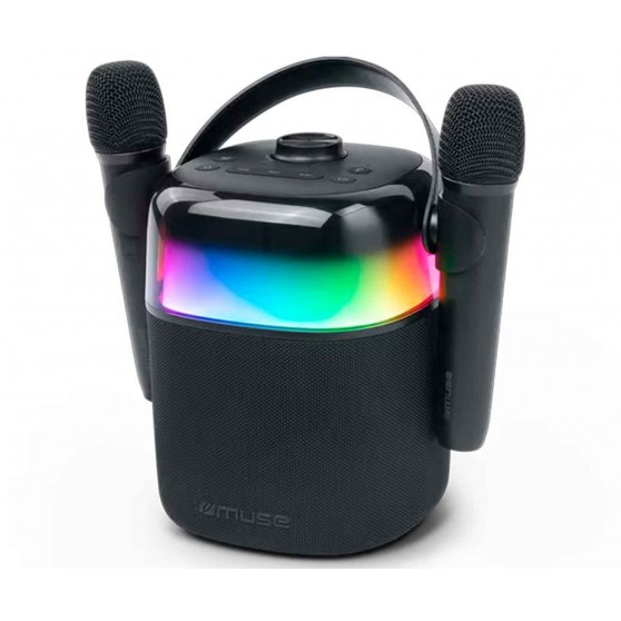 Altavoz Porttil Karaoke MUSE M-530 KA Black